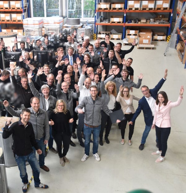 Gruppenfoto des SincoTec-Teams.