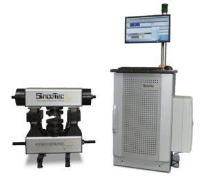 Bending cycle test bench for shafts.