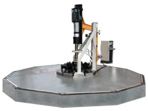 Rotating bending tests for high moments.