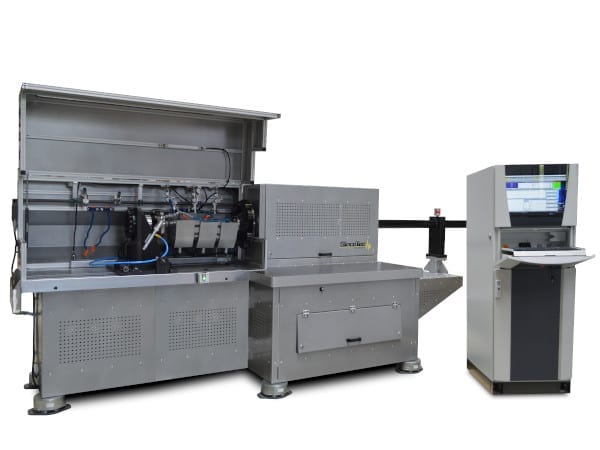 Medium load torsional resonance test system.