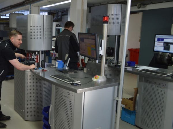 Resonance test systems in the SincoTec test laboratory