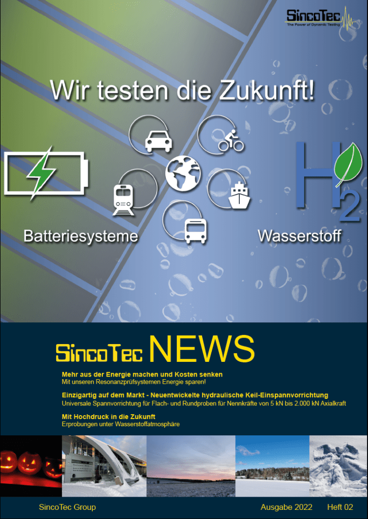 Ausgabe der SincoTec News 2022.2